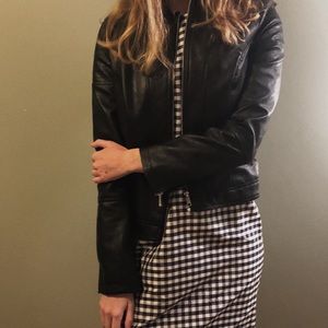 Leather jacket